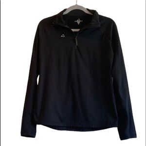 Paradox Womens Medium Pullover 1/4 zip active shirt